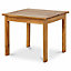 GoodHome Denia Wooden 2 seater Table
