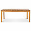 GoodHome Denia Wooden 8 seater Extendable Table