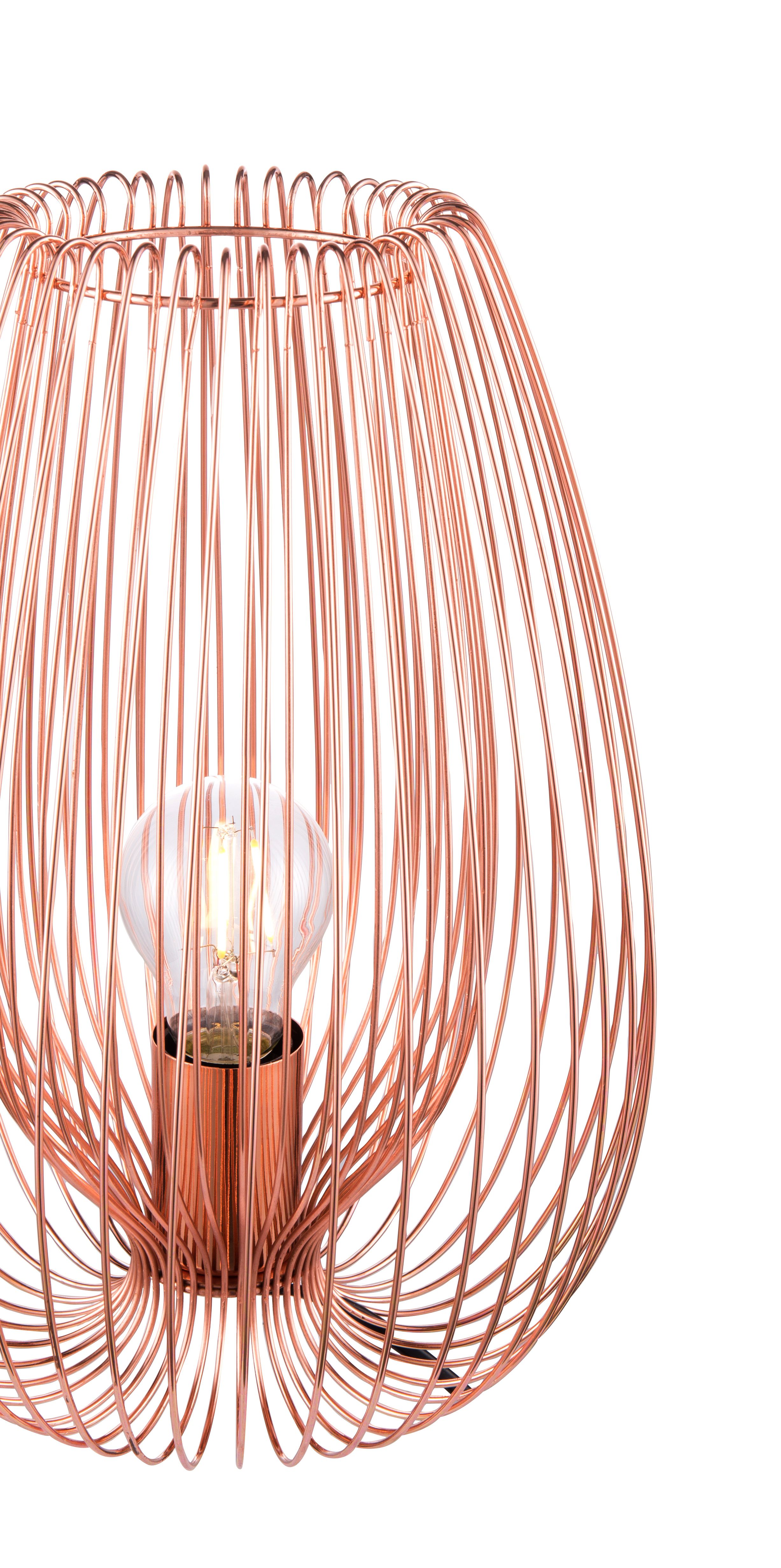 GoodHome Dharug Copper effect Table light