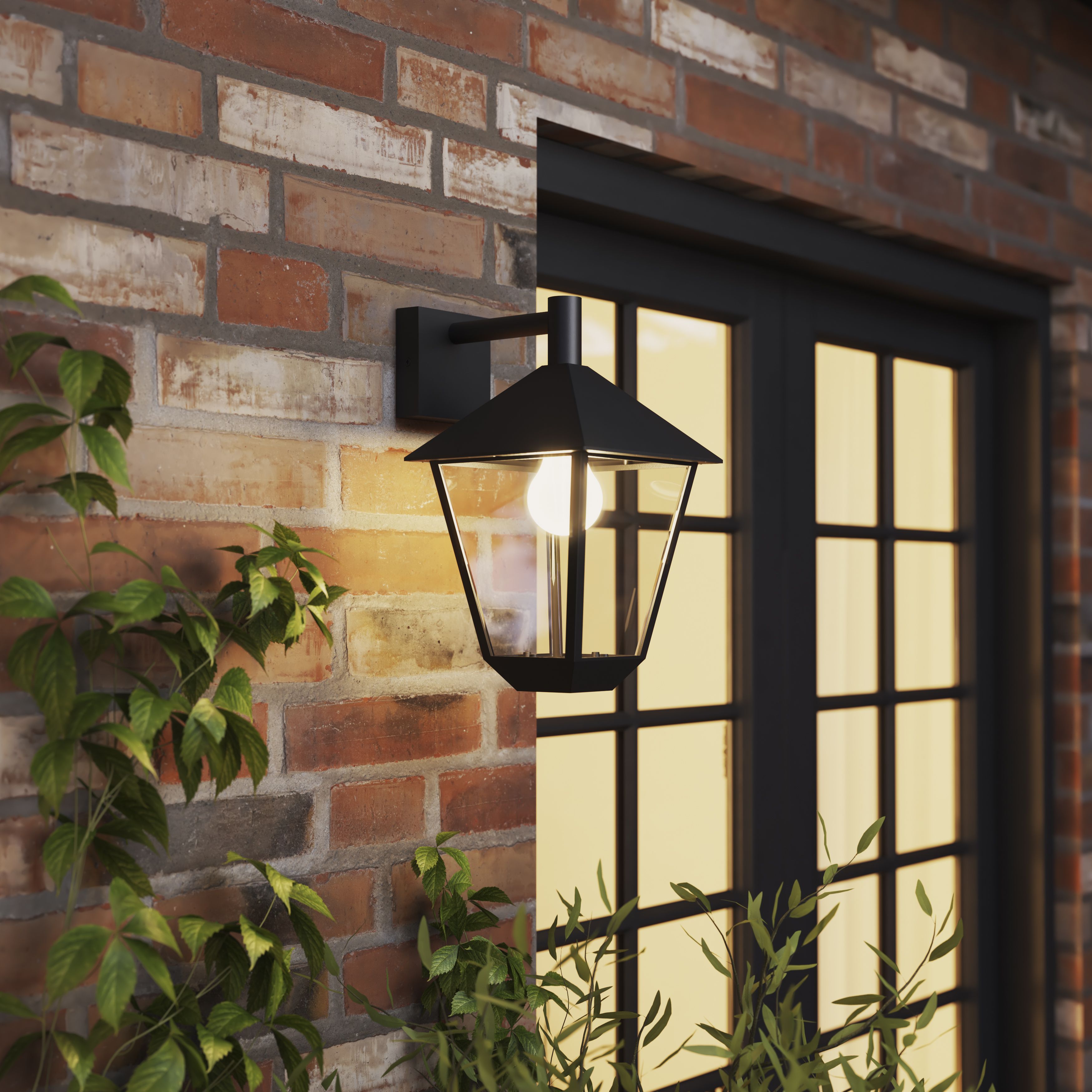 Mains powered deals garden wall lights