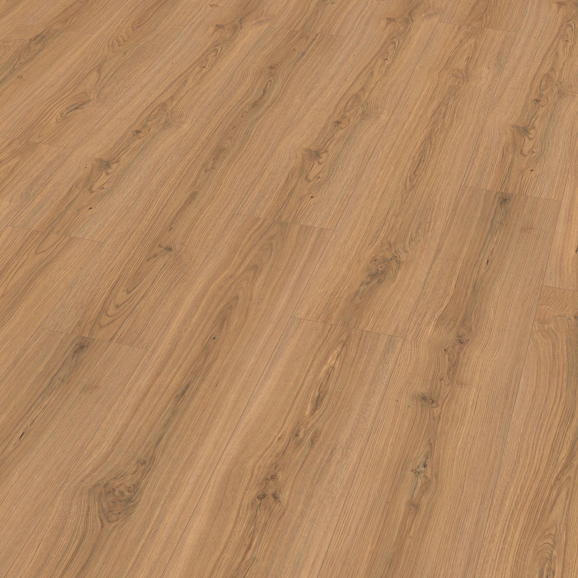 GoodHome Dovercourt Honey Natural Golden oak effect Structured Laminate Flooring, 1.99m²