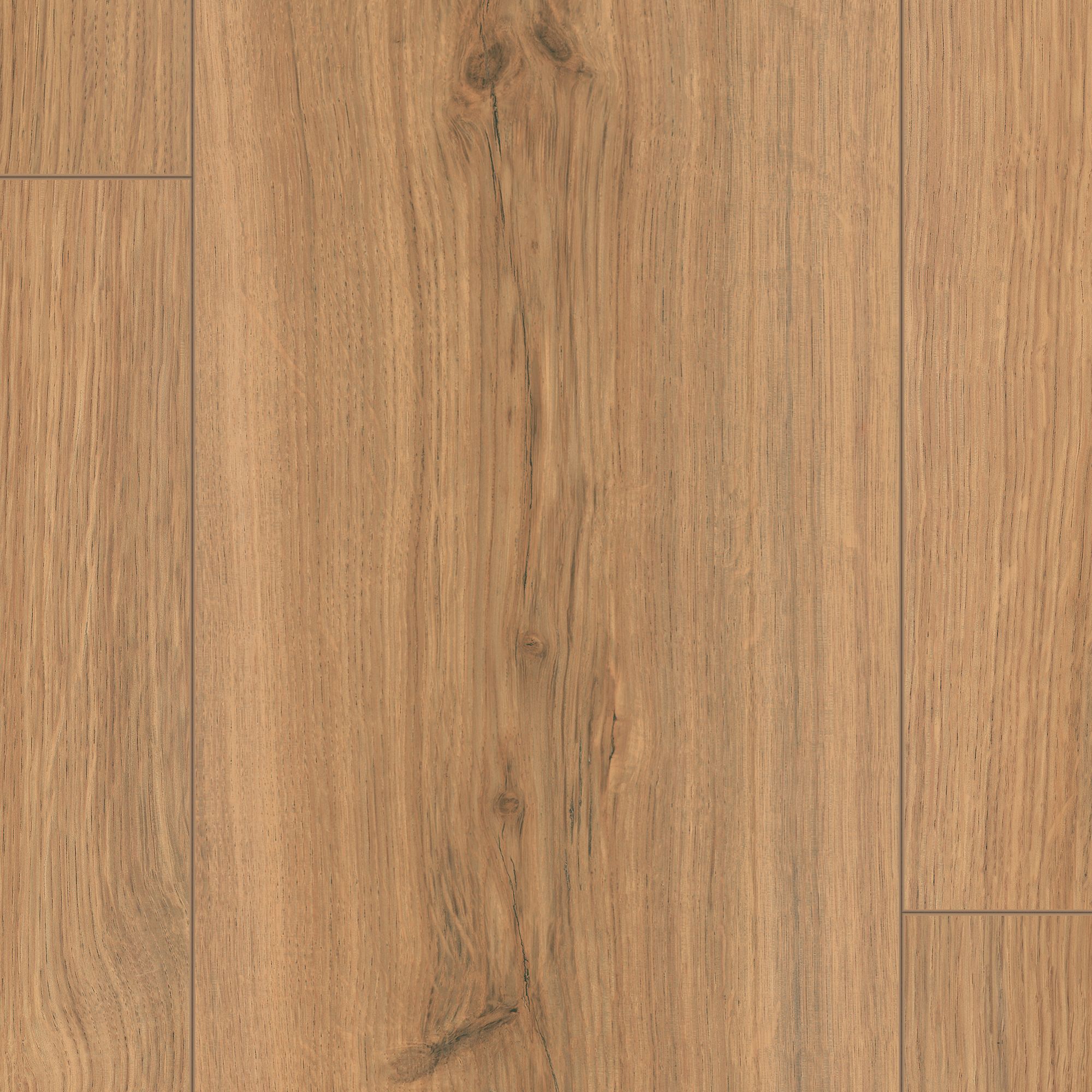 GoodHome Dovercourt Honey Natural Golden oak effect Structured Laminate Flooring, 1.99m²