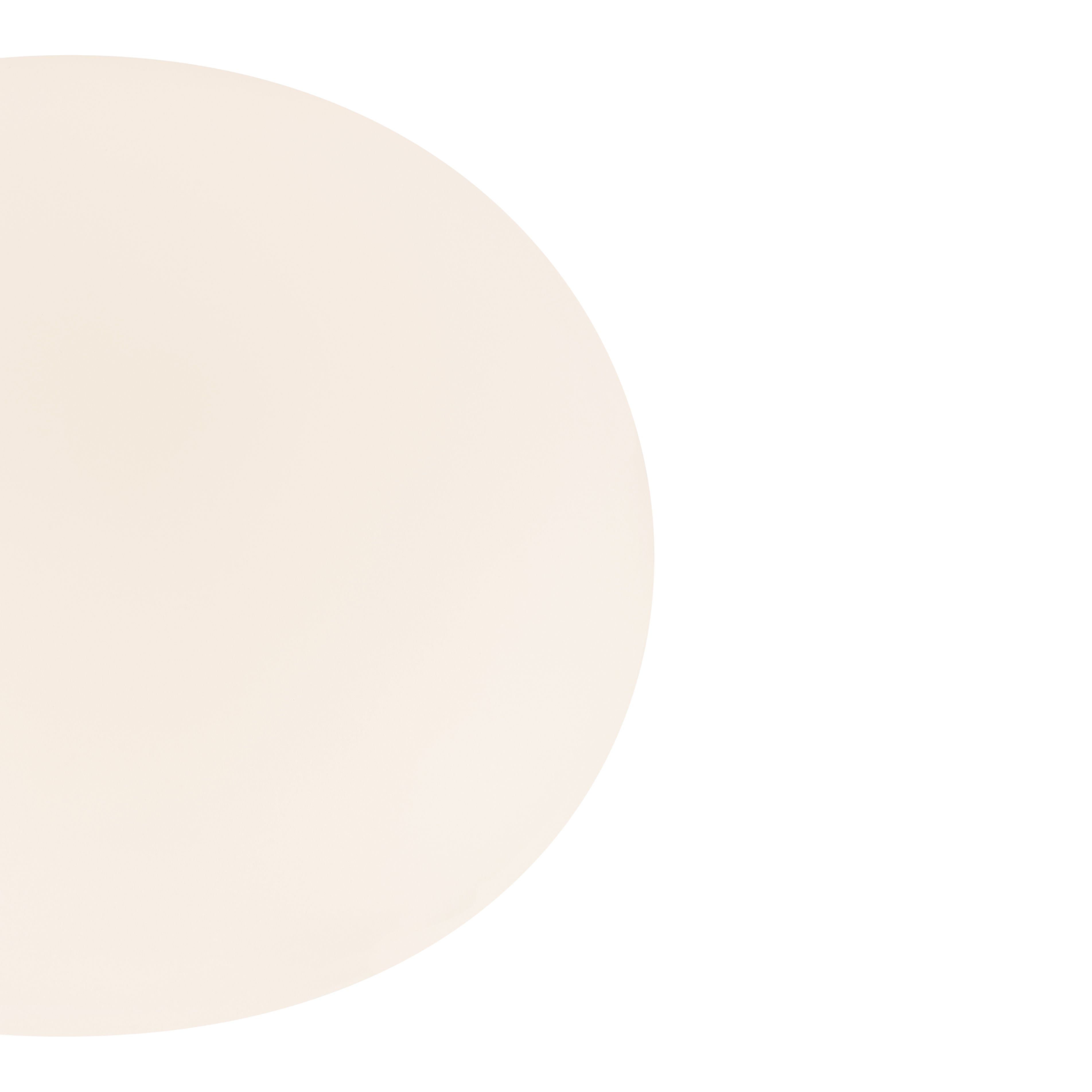 GoodHome Duffy Round Matt Metal & plastic White Frosted effect LED Ceiling light