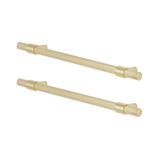 Goodhome Dukkah Brushed Gold Brass, B Q Kitchen Cabinets Handles