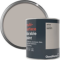 GoodHome Durable Arica Satin Multi-surface paint, 750ml