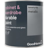 GoodHome Durable Beverly hills Metallic effect Cabinet & wardrobe paint, 750ml