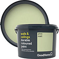 GoodHome Durable Galway Matt Emulsion paint, 2.5L