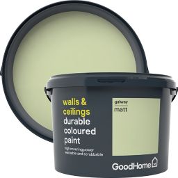 GoodHome Durable Galway Matt Emulsion paint, 2.5L