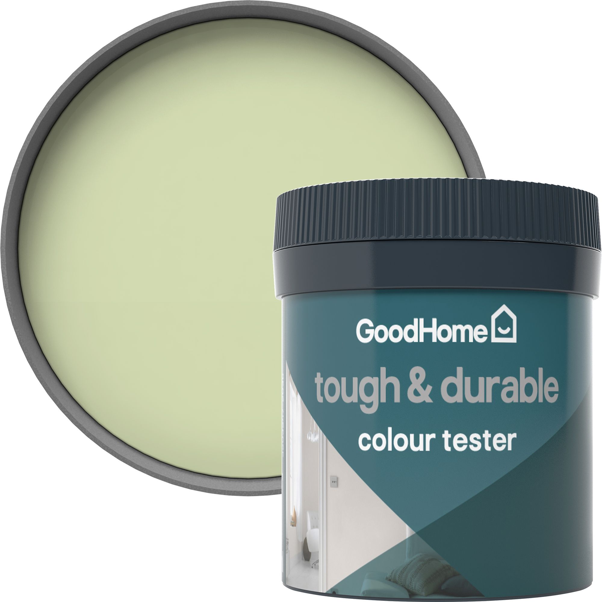 GoodHome Durable Galway Matt Emulsion paint, 50ml Tester pot DIY at B&Q