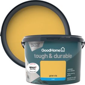 GoodHome Durable Gran via Matt Emulsion paint, 2.5L