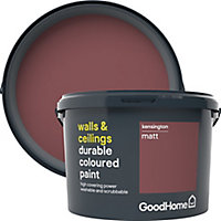 GoodHome Durable Kensington Matt Emulsion paint, 2.5L