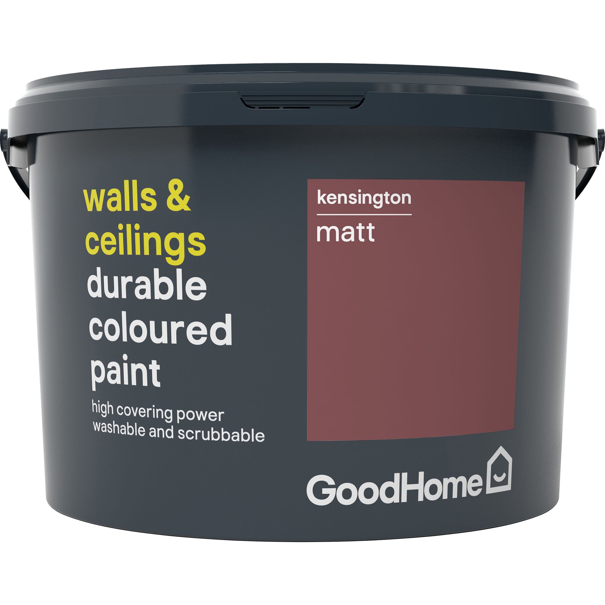 GoodHome Durable Kensington Matt Emulsion paint, 2.5L