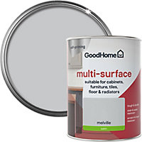 GoodHome Durable Melville Satin Multi-surface paint, 750ml