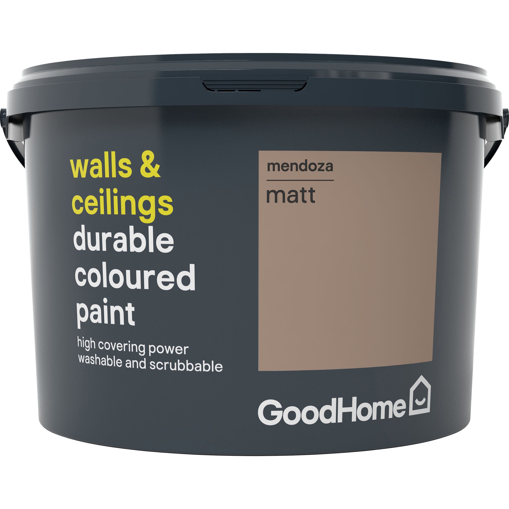 GoodHome Durable Mendoza Matt Emulsion paint, 2.5L