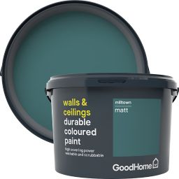 GoodHome Durable Milltown Matt Emulsion paint, 2.5L