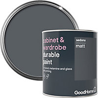 GoodHome Durable Sedona Matt Cabinet & wardrobe paint, 750ml
