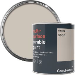 GoodHome Durable Tijuana Satin Multi-surface paint, 750ml