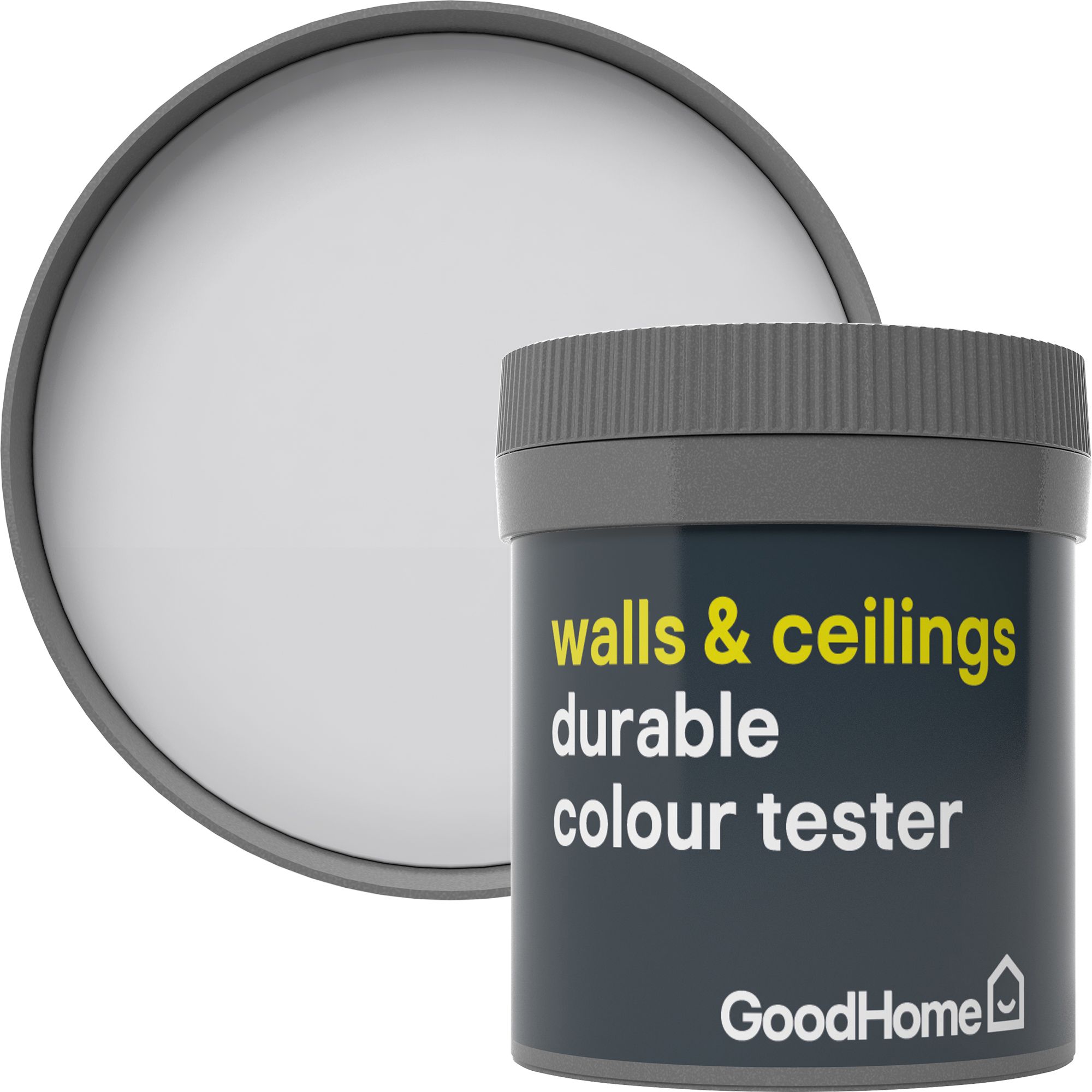 GoodHome Durable Whistler Matt Emulsion paint, 50ml Tester pot DIY at B&Q