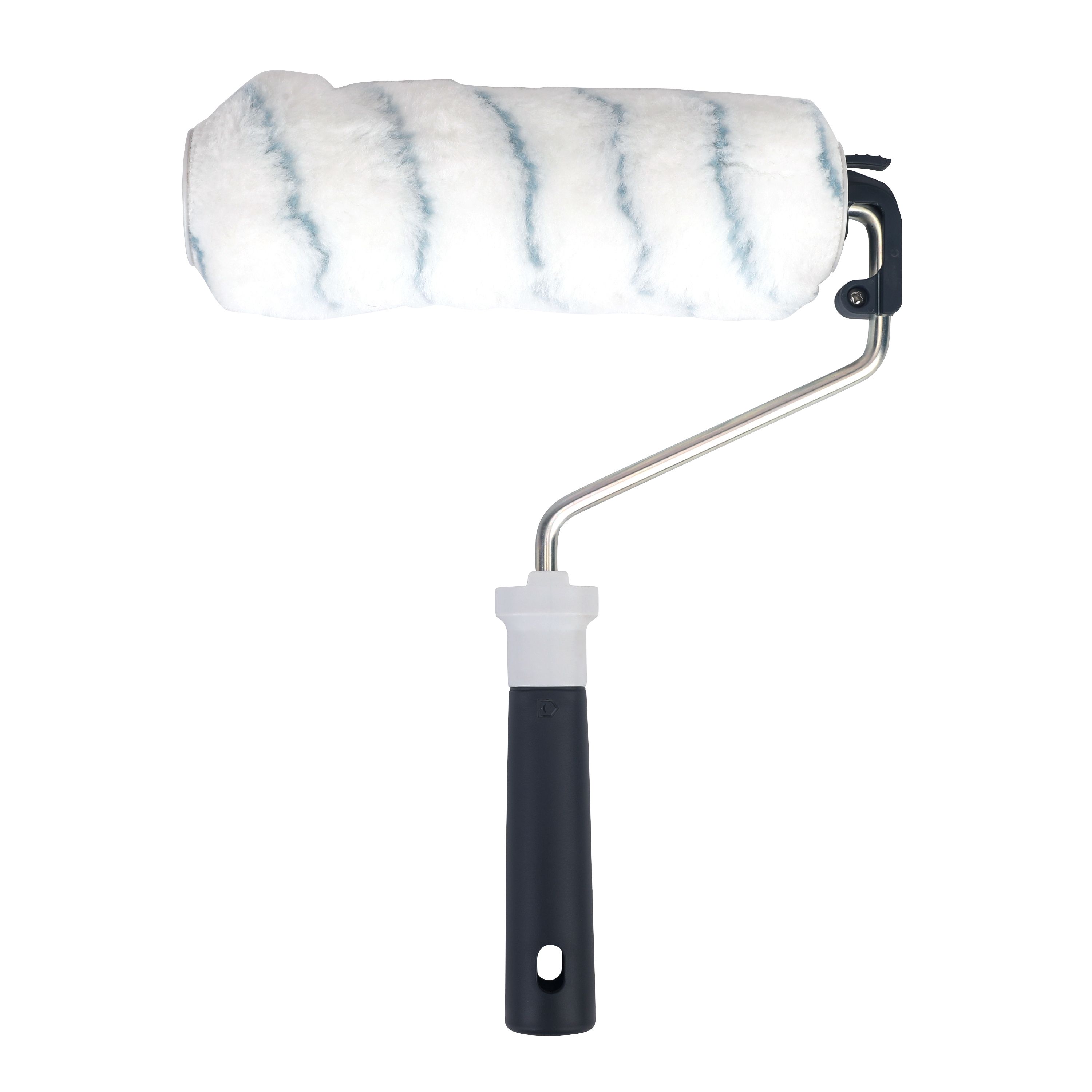 GoodHome Easy release Long pile Fixed Roller frame & sleeve for All paints, (L)230mm, 2 piece