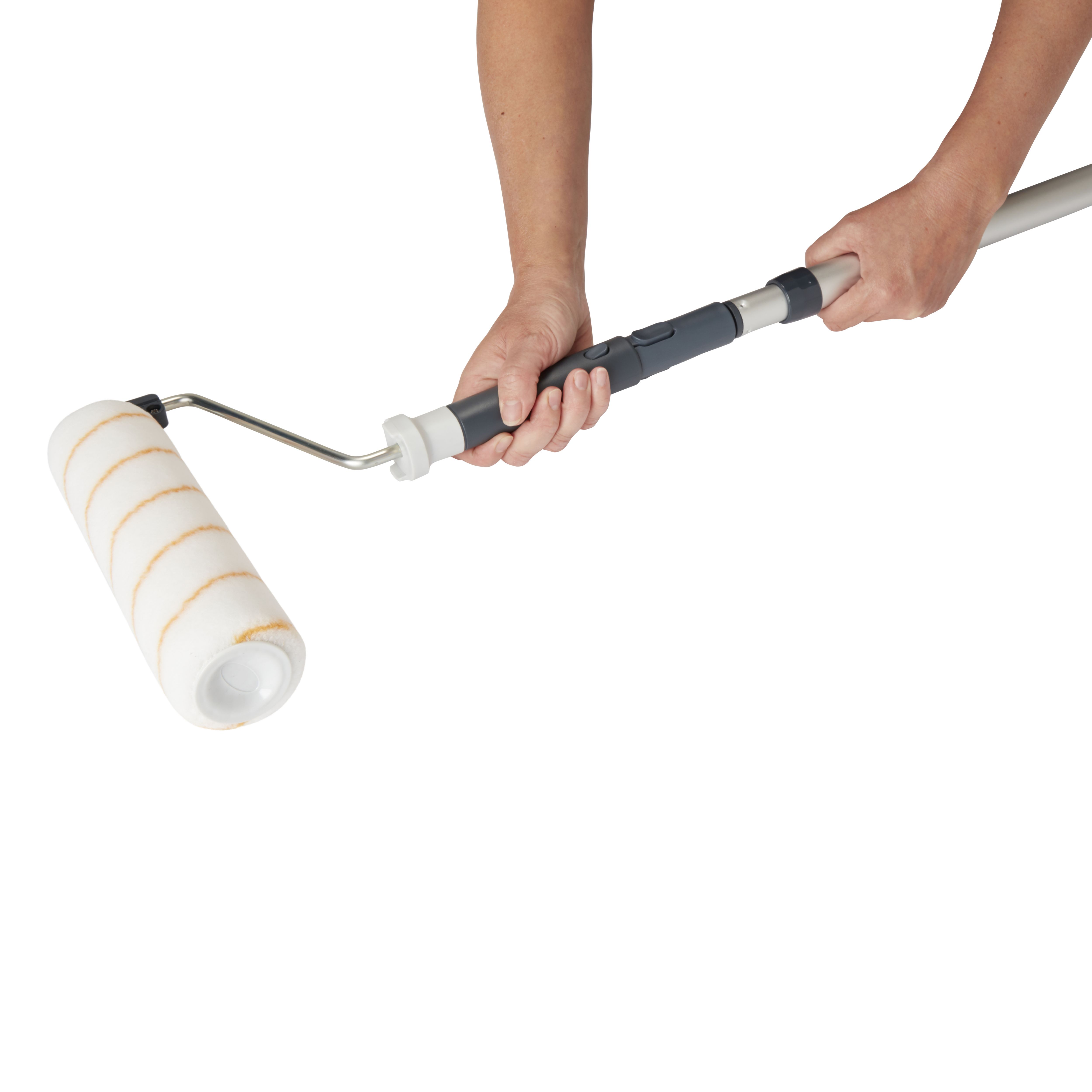 GoodHome Easy release Medium pile Fixed Roller frame & sleeve for Solvent & water-based paints, (L)230mm, 2 piece