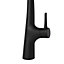 GoodHome Edulis Black Graphite effect Kitchen Side lever Tap