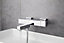 GoodHome Eforie Chrome effect Wall-mounted Thermostatic Shower mixer Tap