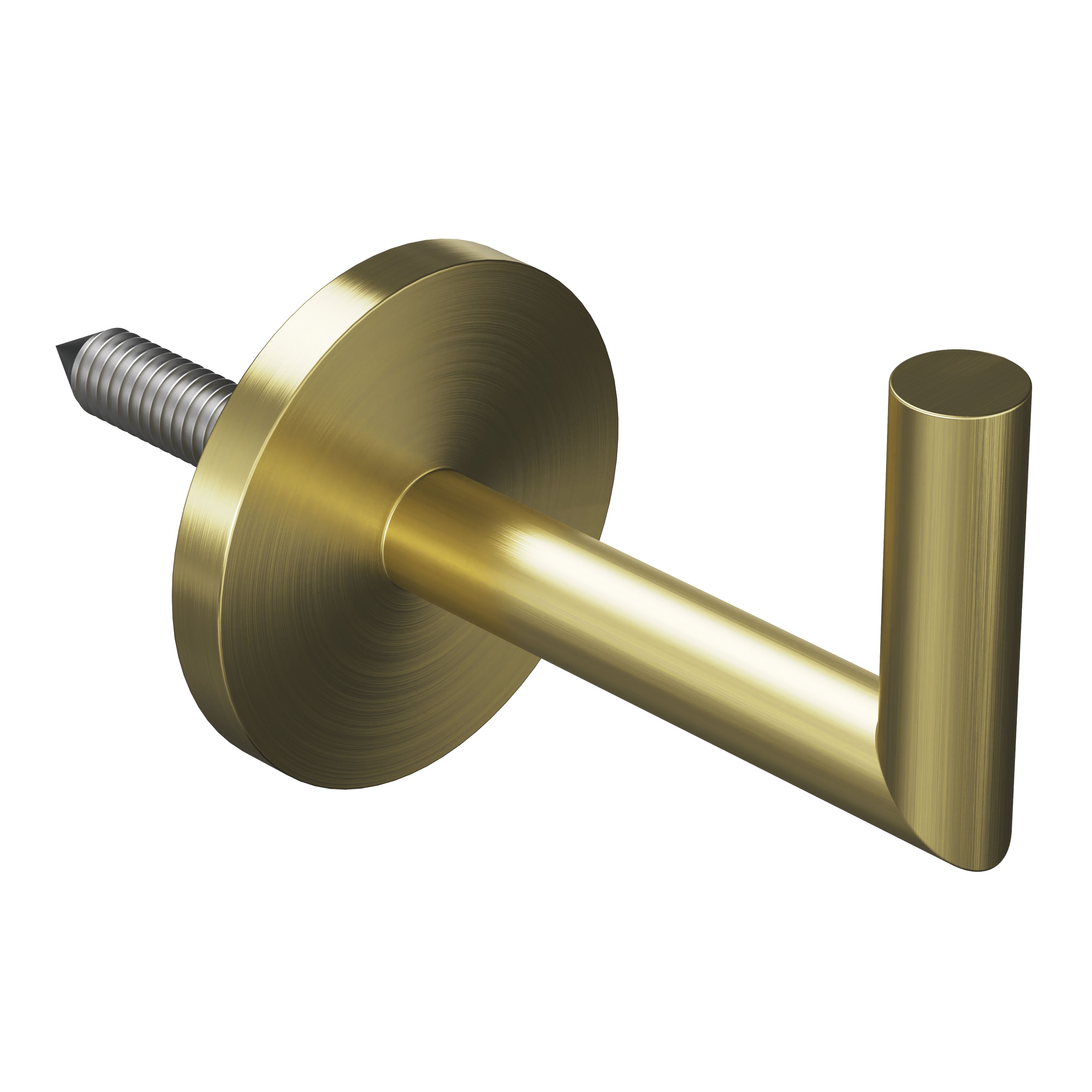 GoodHome Elasa Gold Brass effect Curtain tie back, Set of 2