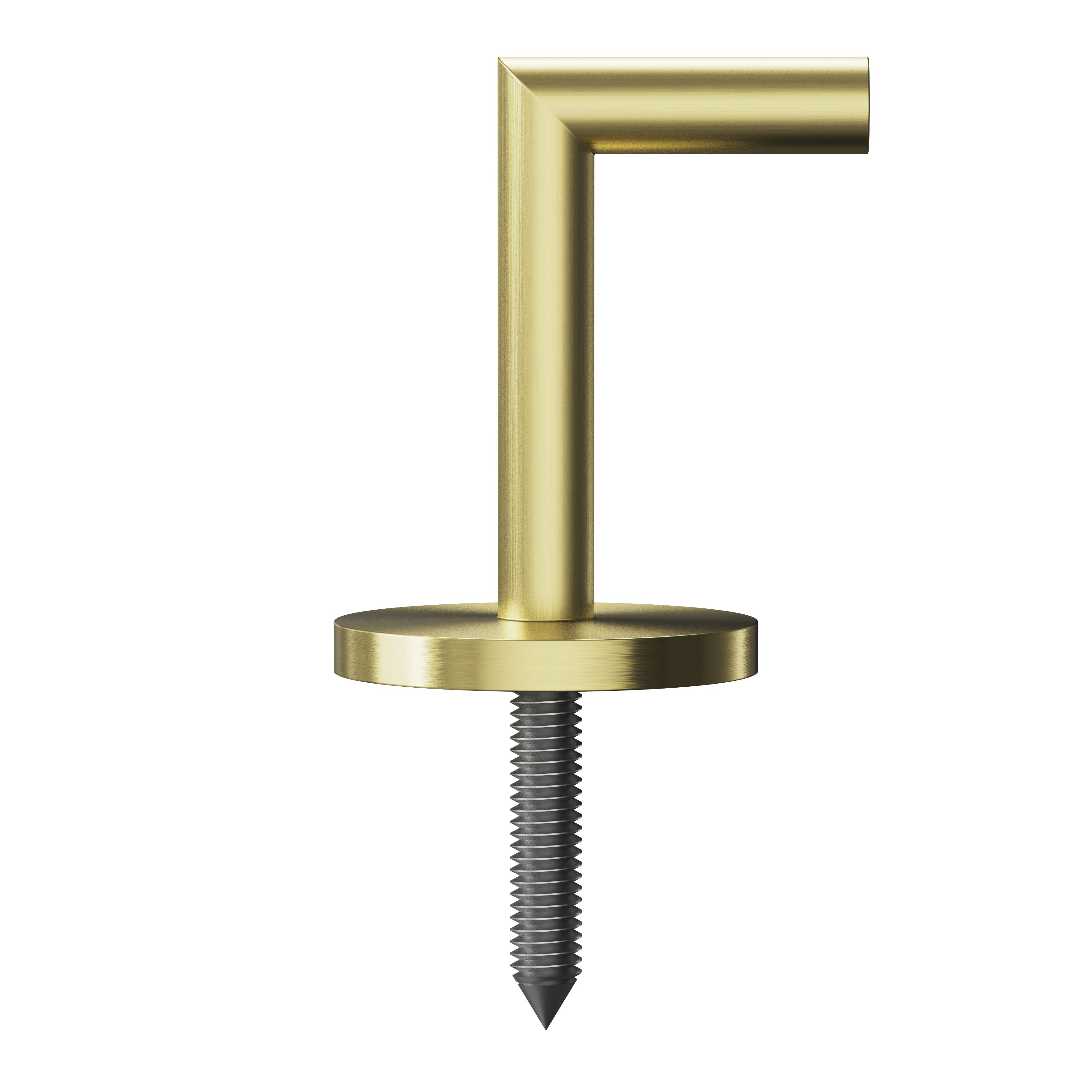 GoodHome Elasa Gold Brass effect Curtain tie back, Set of 2