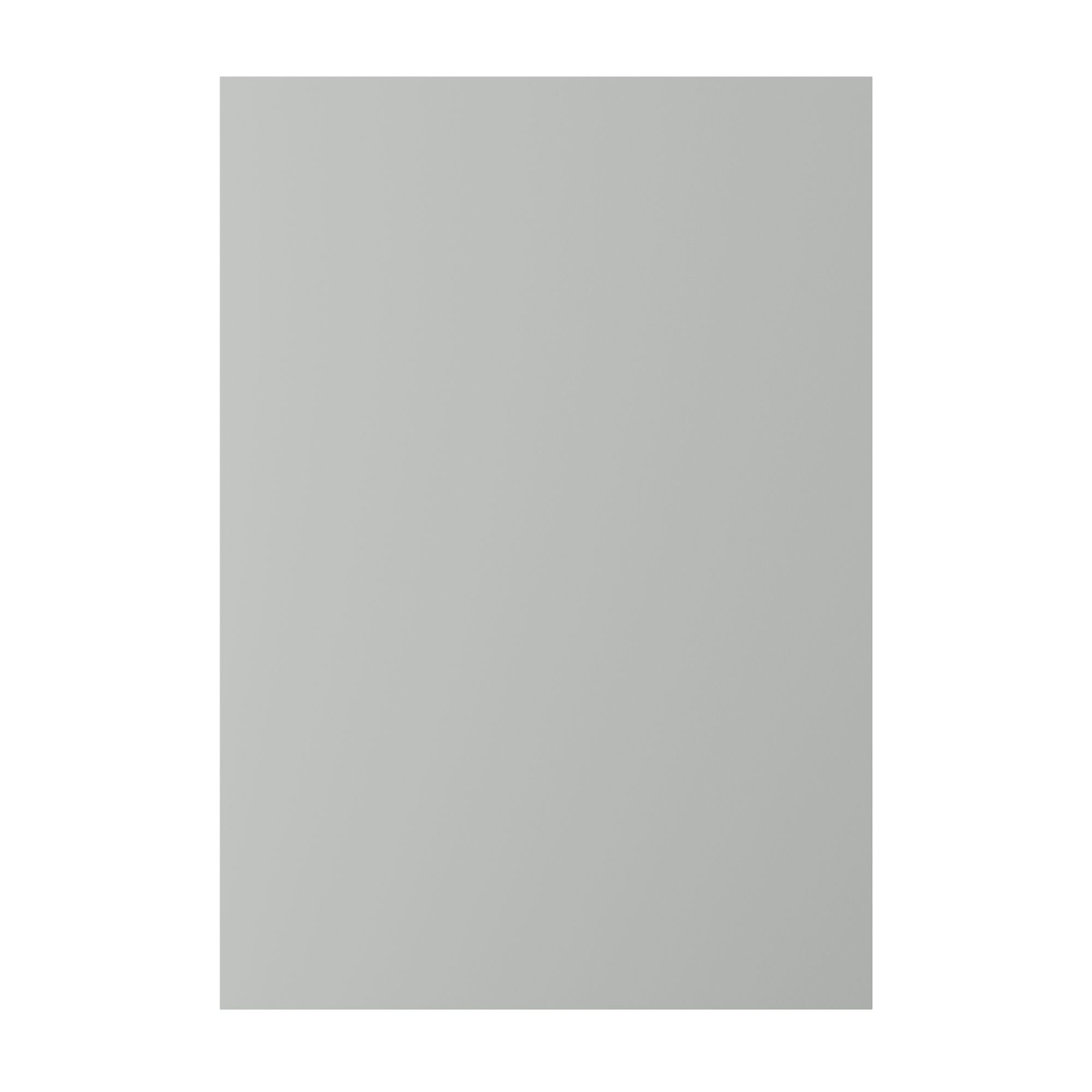 GoodHome Elcot Matt steel grey Highline Cabinet door (W)500mm (H)715mm (T)16mm