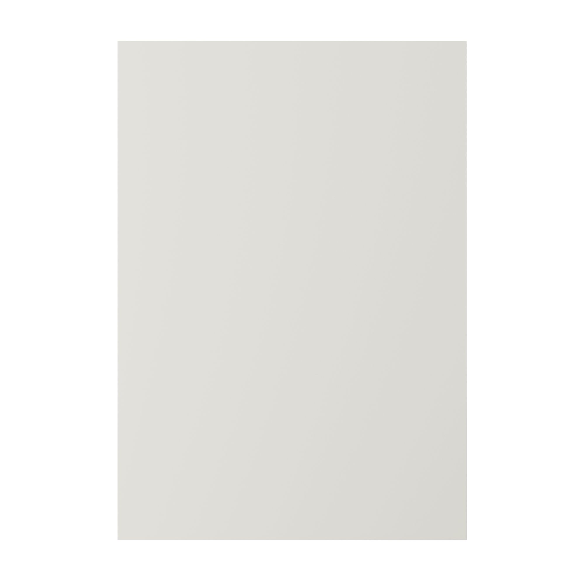GoodHome Elcot Matt white Highline Cabinet door (W)500mm (H)715mm (T)16mm