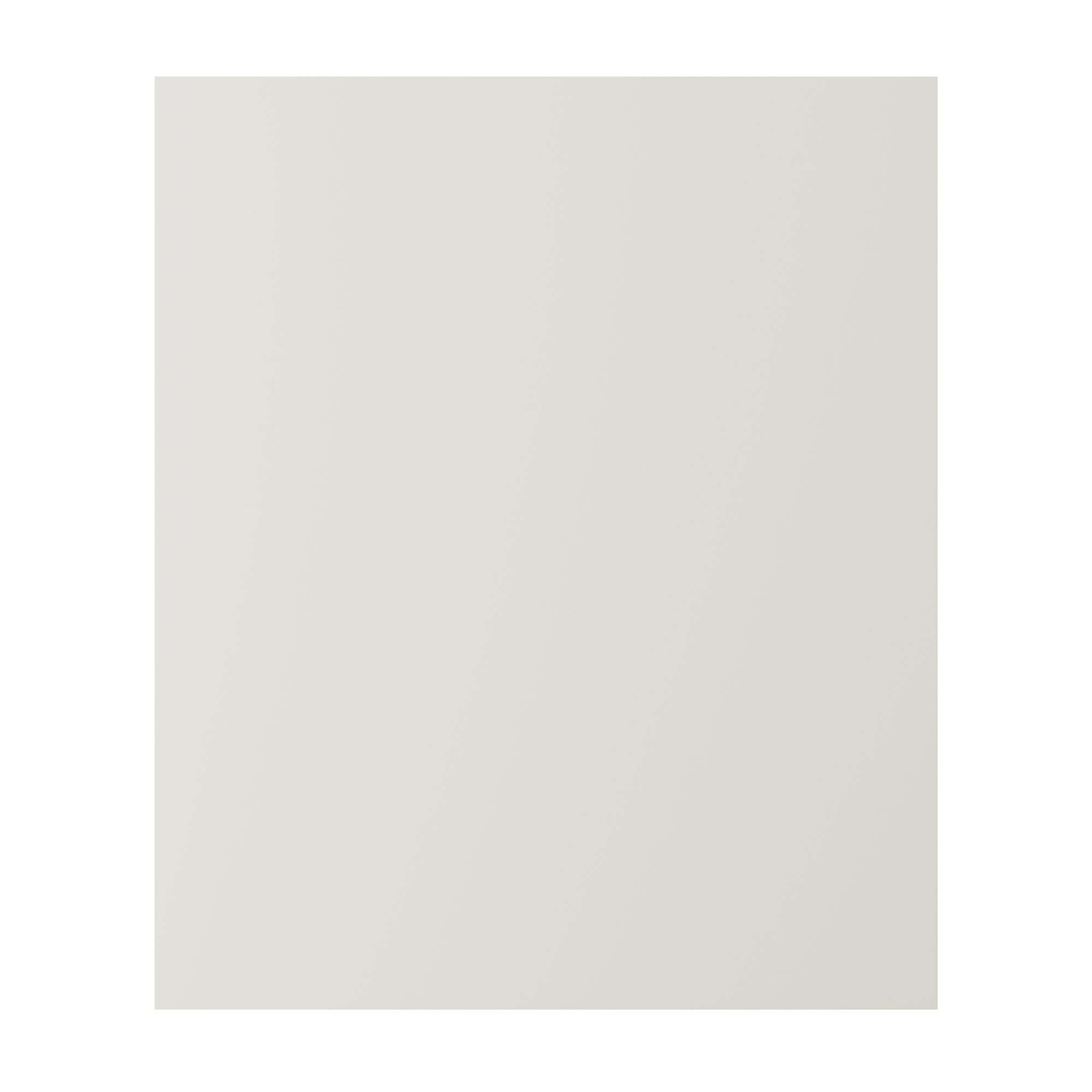 GoodHome Elcot Matt white Highline Cabinet door (W)600mm (H)715mm (T)16mm