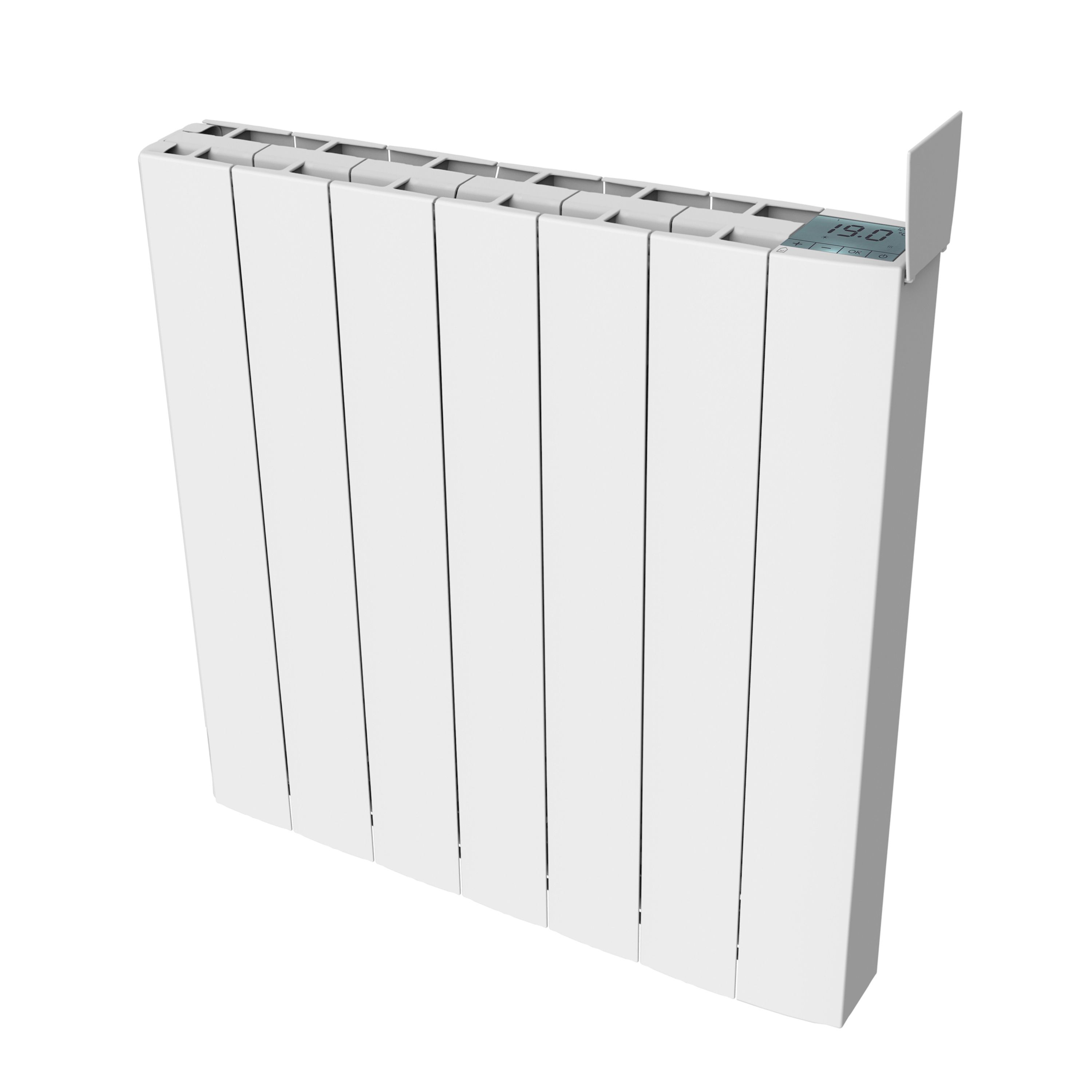 GoodHome Electric 1500W White Duben Heater | DIY at Bu0026Q