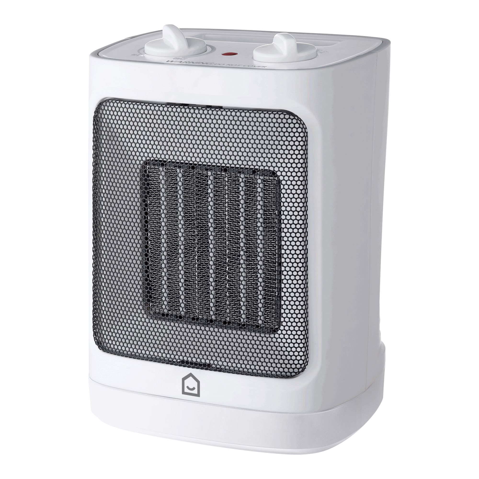 GoodHome Electric 2000W White & Black PTC Heater