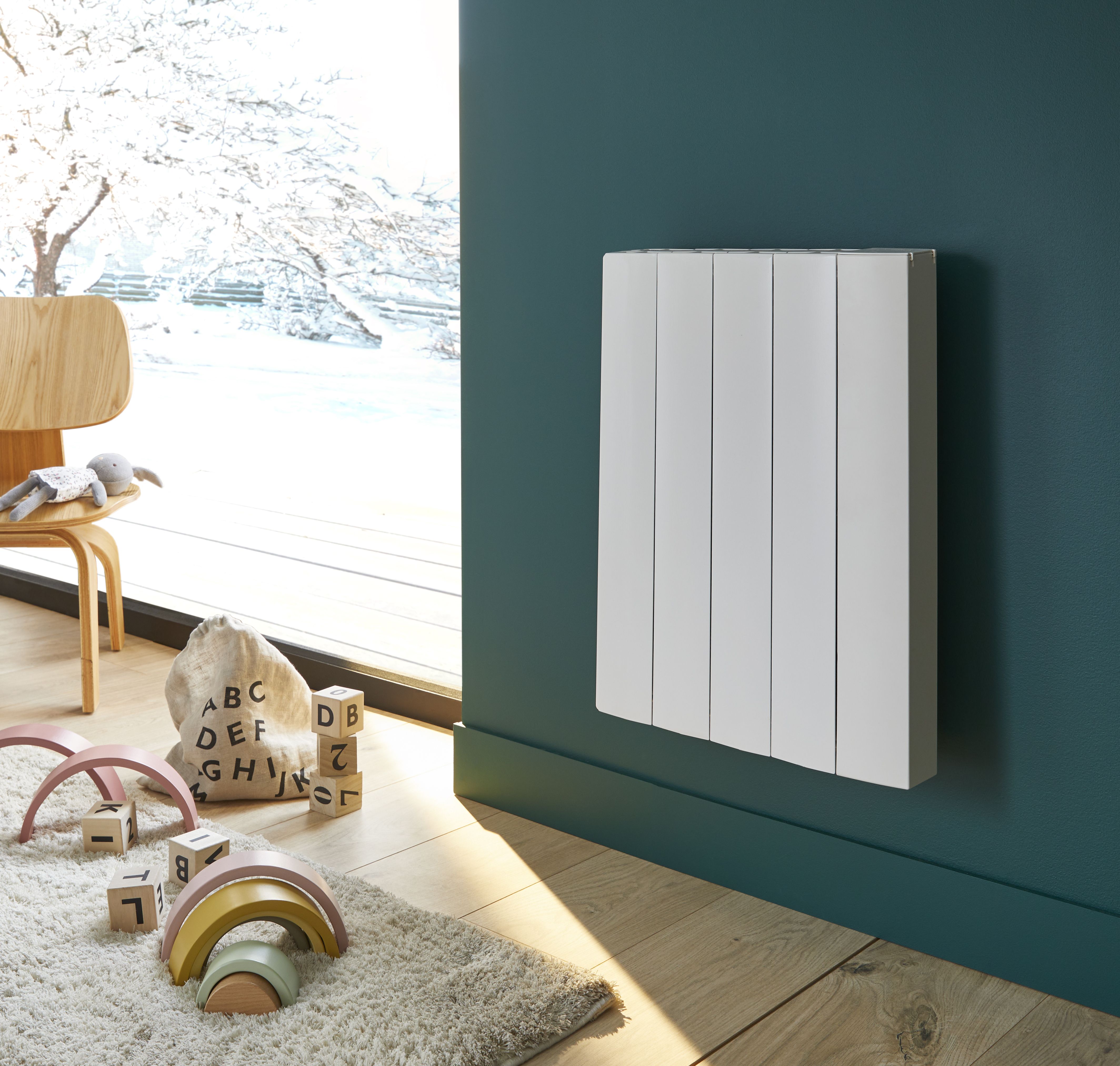 GoodHome Electric 2000W White Duben Heater | DIY at Bu0026Q
