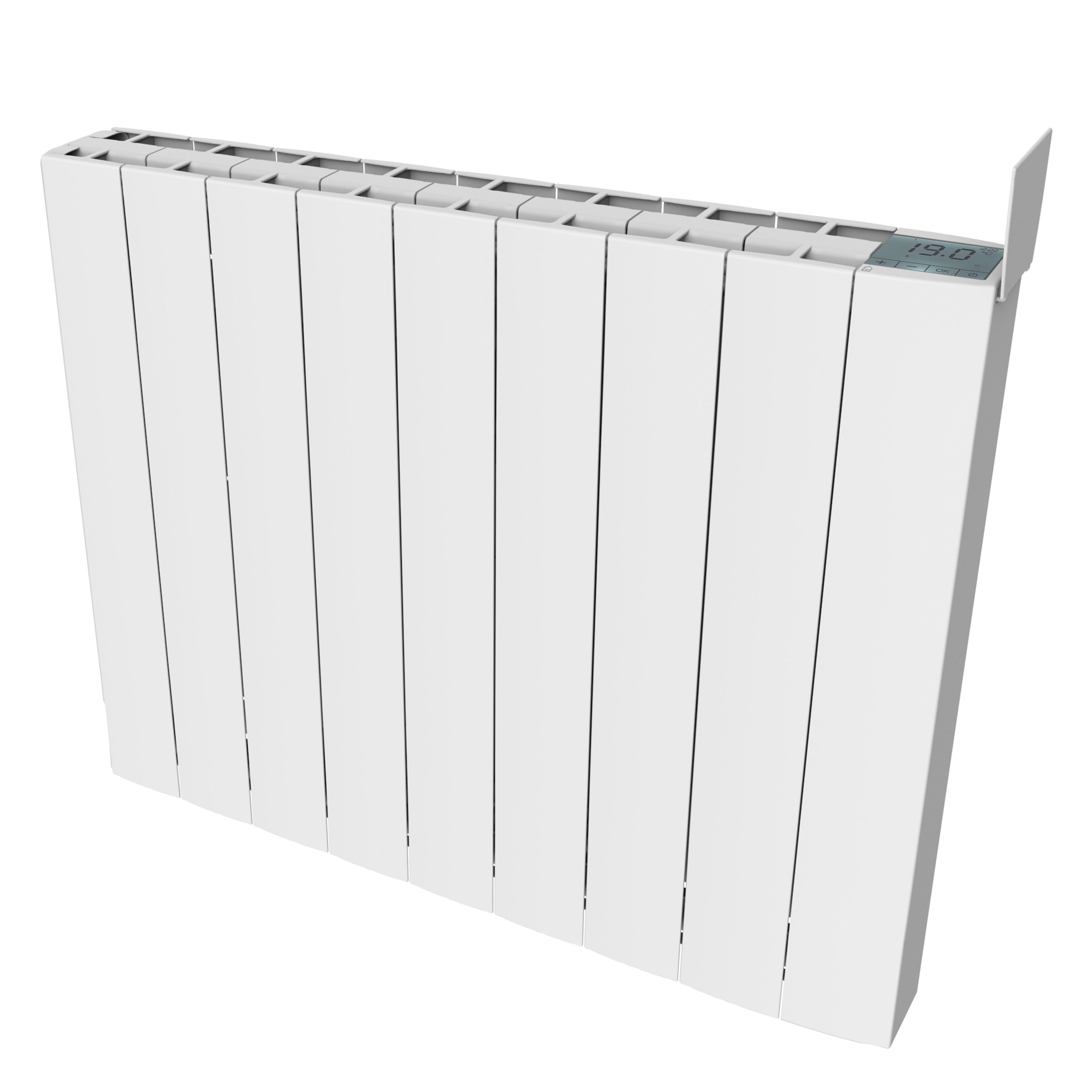 GoodHome Electric 2000W White Duben Heater | DIY at Bu0026Q