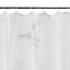 GoodHome Elland Marble Shower curtain (H)180cm (W)180cm