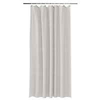GoodHome Elland Pebble Plain Shower curtain (H)200cm (W)180cm
