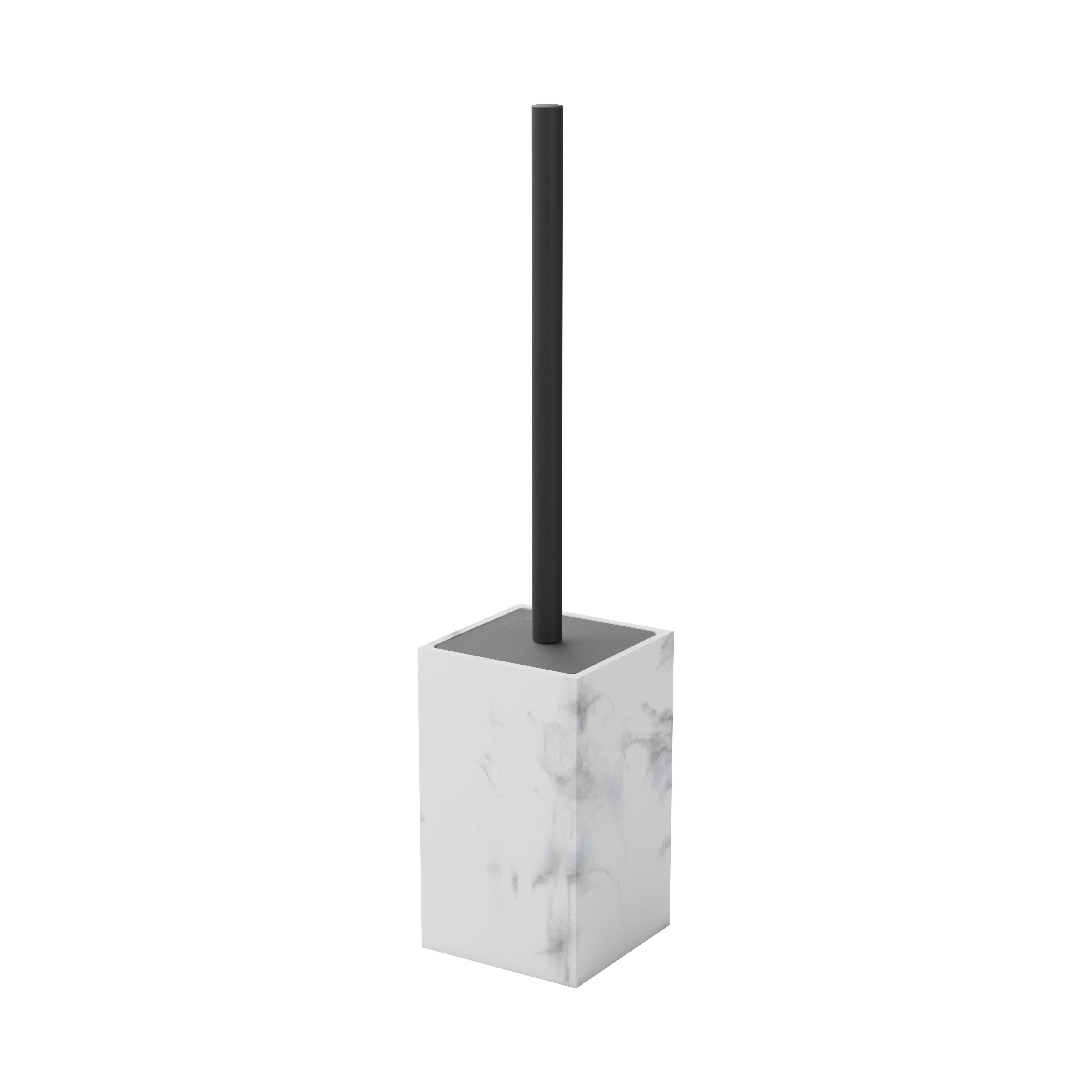 Marble toilet shop brush holder