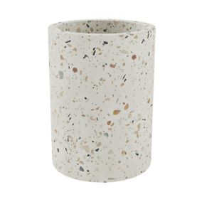 GoodHome Elland Terrazzo effect Concrete & polyresin Tumbler