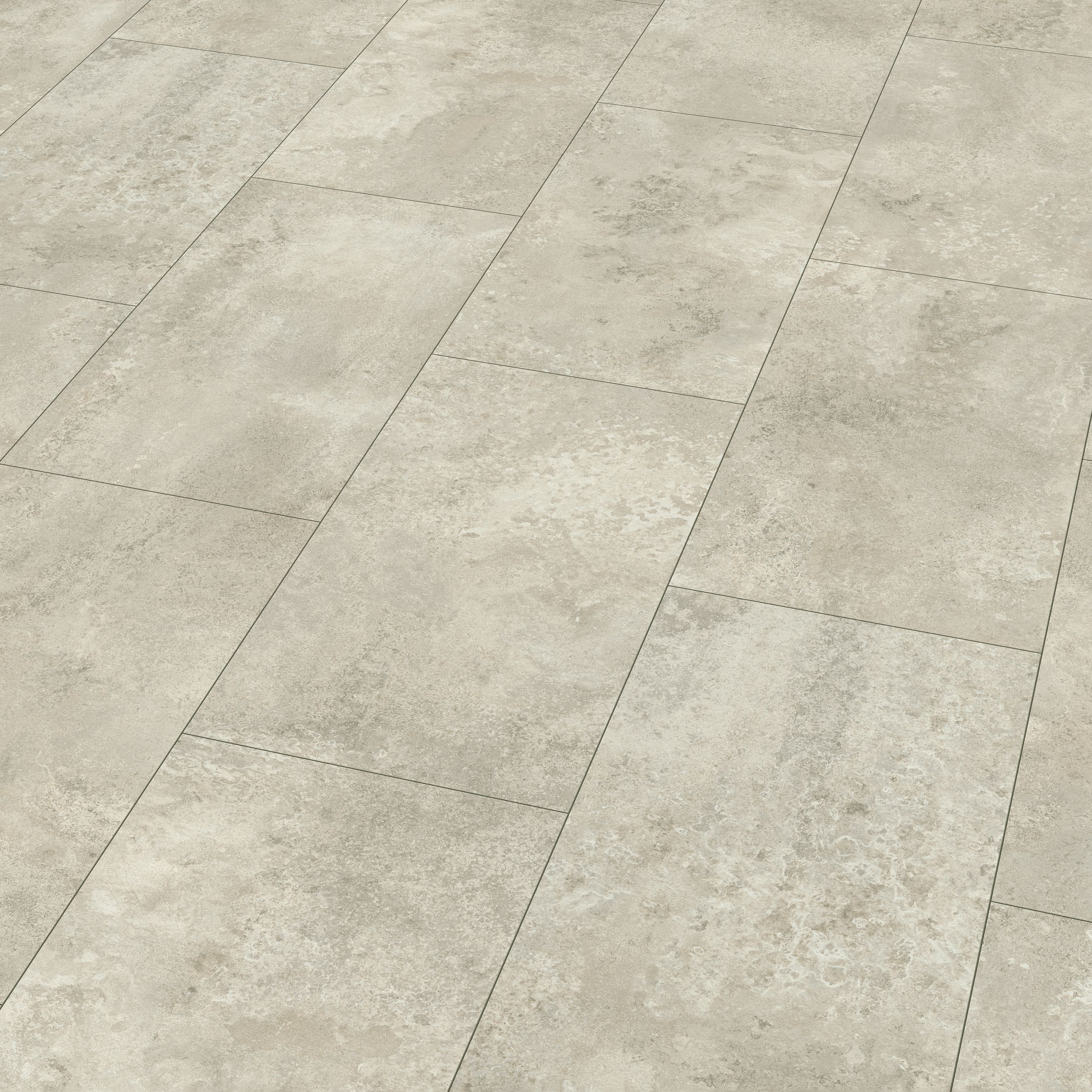 GoodHome Elstree Natural Stone effect Laminate Flooring, 2.535m²