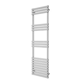 GoodHome Emsworth Vertical Towel radiator (W)500mm (H)1700mm