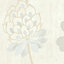GoodHome Erosa Cream Floral Glitter effect Textured Wallpaper