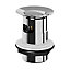 GoodHome Etel Tall Chrome effect Round Deck-mounted Manual Sink or worktop Mono mixer Tap