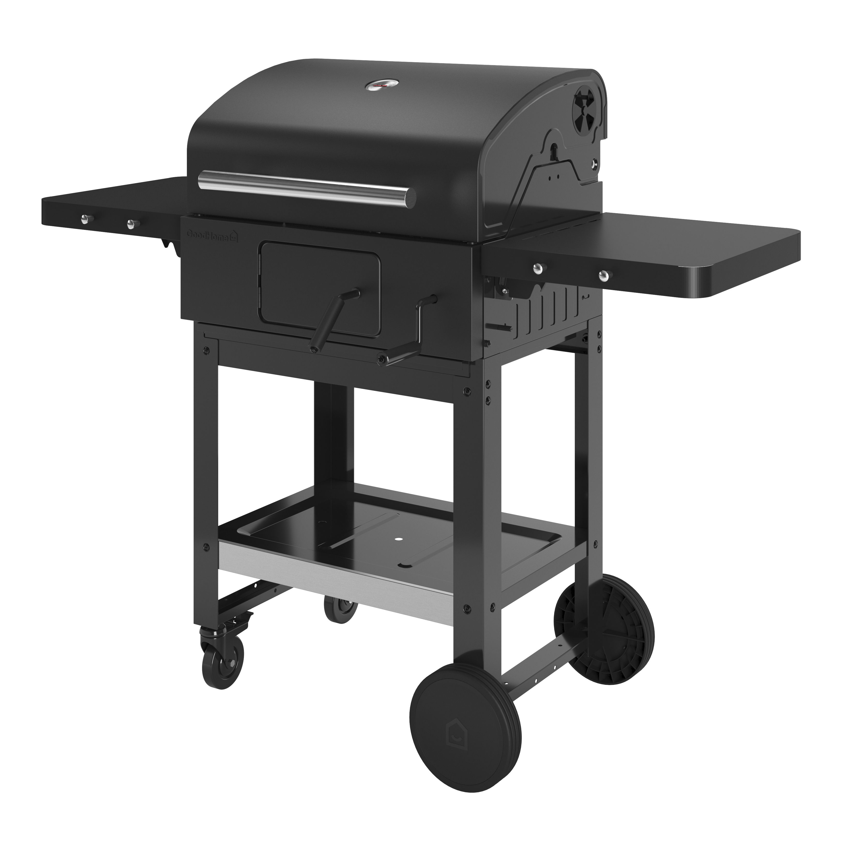 GoodHome Etowah Black Charcoal Barbecue DIY at B&Q