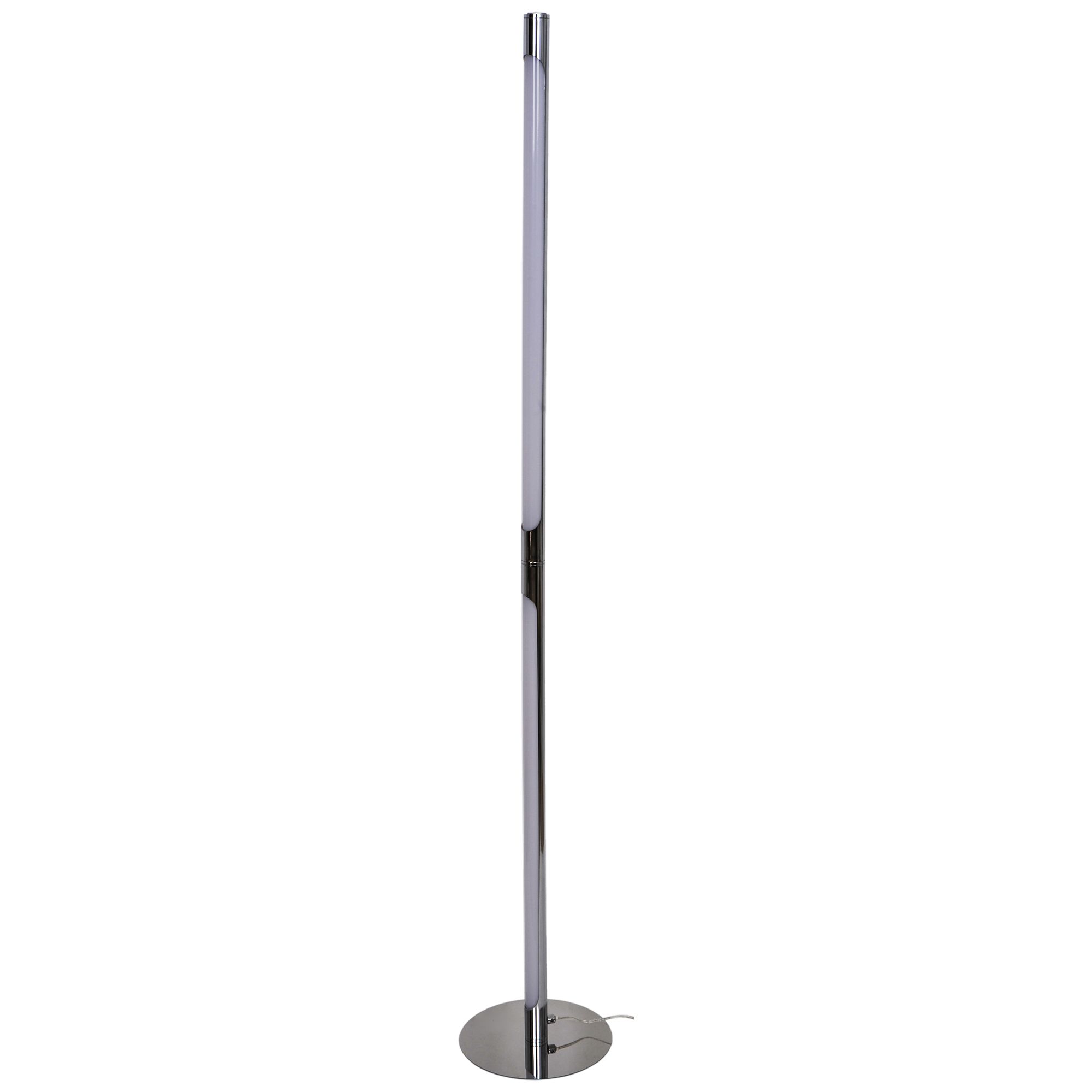 GoodHome Eucrite Chrome effect Floor light