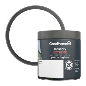 GoodHome Extreme Exterior Masonry Matt Emulsion, Base A, 236ml Tester pot