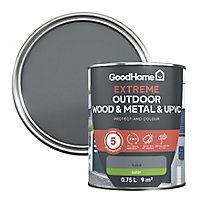 GoodHome Extreme Outdoor Tulsa Satinwood Multi-surface paint, 750ml