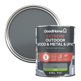 GoodHome Extreme Outdoor Tulsa Satinwood Multi-surface paint, 750ml