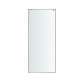 GoodHome Ezili Silver effect Fixed Walk-in Shower panel (H)1950mm (W)890mm (T)22mm