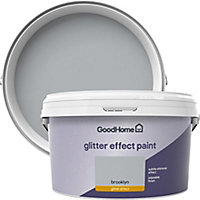 GoodHome Feature Walls Brooklyn Glitter effect Emulsion paint, 2L